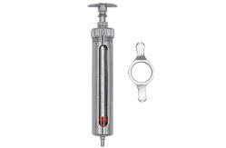 China Stainless Steel Luer Lock Metal Veterinary Syringe 10ml Cattle Injection Needles supplier