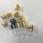 Colorful Plastic Pill Bottles Metal Cap Capsule Container Engraving Craft ABS Material for sale
