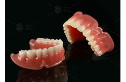 China CAD/CAM Digital Removable Partial Dentures Deep Pink Computer Printed Dentures supplier
