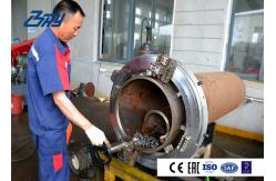 China 914mm Hydraulic Pipe Cutting And Beveling Machine Pipe Cutter Machine OD Mounted supplier