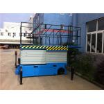 Portable Mobile Scissor Lift Table With Extendable Platform Anti Explosion Valves for sale