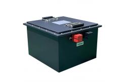 China Autonomous Mobile Robot Lifepo AGV Batteries Pack Systems 48V 105AH supplier