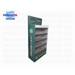 Custom Cardboard Floor Displays LED Lights Lightweight Paper For Christmas Decoration for sale