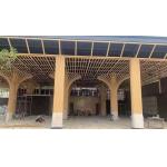 Modern 100mm Aluminum Metal Ceiling Tubular Baffle 0.7mm Thickness for sale