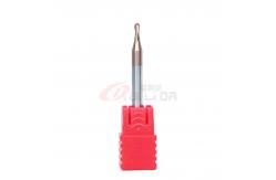 China 2mm Ball Nose Cutter Hss Cnc Ball Nose Router Bits Solid Carbide Hrc55 supplier