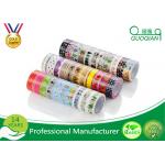 Diary Scrapbook Adhesive Deco Washi Masking Tape For Sealing Envelopes