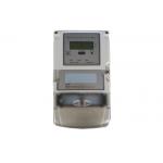 High Accuracy Single Phase Electronic Energy Meter With Transparent Glass Cover for sale
