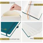 Pacific Green Casebound Planner 2023 , Custom Daily Planner 2022 2024 Calendar