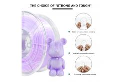 China iBOSS High Toughness 3D Printer Filament PLA+ Gradient Purple White Filament supplier
