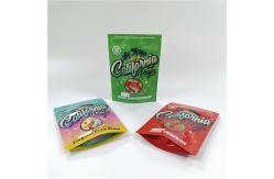China 1g 3.5g 7g Gummies Mylar  Plastic Resealable Pouches Child Resistant supplier