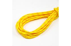 China Tape Reflective Rope Laces Soft Polyester 25mm 8mm 6mm Natural Durable Long supplier