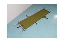 China Double Aluminium Foldable Stretcher Emergency Water Rescue Easy With Multiple Fixation supplier