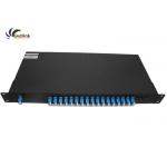 Dual Fiber C20-C35 LC/UPC 16 Channel DWDM Mux Demux for sale
