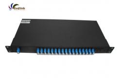 China Dual Fiber C20-C35 LC/UPC 16 Channel DWDM Mux Demux supplier