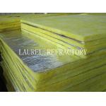 China Glass Wool Blanket Refractory Insulation Materials / Fiberglass Wool Roll Thermal Roof Building Materials for sale