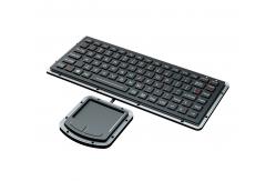 China Compact Ruggedized Keyboard IP65 Sealed Touchpad With 2 Mouse Buttons Backlight Chiclet Keyboard supplier
