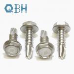 DIN7504K Hex Head Drilling Screws With EPDM Washer for sale
