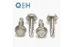 China DIN7504K Hex Head Drilling Screws With EPDM Washer supplier