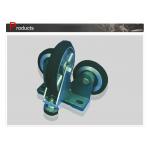 Elevator Roller Guides / Elevator Spare Parts Width Of Guide Rail 8 - 20mm for sale
