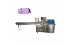 China CE Wet Tissue Packing Machine 350mm 100bags/min Servo Driven supplier