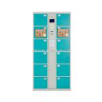 24 Doors Sturdy Hotel Supermarket 0.5mm Metal Lockers for sale