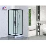 Innovative Design Shower Room With 4/5mm Tempered Glass And Matt Black Frame for sale