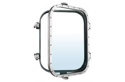 China Ship Rectangular Marine Windows , Openable Fireproof Marine Replacement Windows supplier