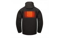 China Washable Electric Winter Coats For Men Windproof Polyester Cotton supplier
