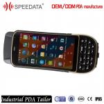 Mobile Handheld UHF RFID Reader , Computer Rugged Portable Rfid Reader Phone 1M Range for sale