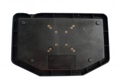 China IP65 Wireless Bluetooth Industrial Keyboard Robust ABS With Touchpad Backlit supplier