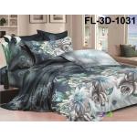 3D Disperse Printed Bedsheet Polyester Sheet Set for sale