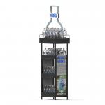 Customizable Metal 4-Layer Laminated Whiskey Display Rack Suitable For Stores for sale