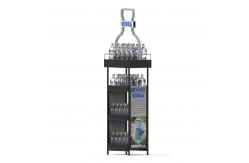 China Customizable Metal 4-Layer Laminated Whiskey Display Rack Suitable For Stores supplier