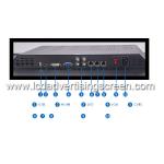 Meeting Room Wall Mounted Digital Signage  Gap Border Less Wall