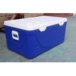 Blue 110L Volume Insulated Refrigerating Freezing Cooler Box Virgin HDPE PU Foam