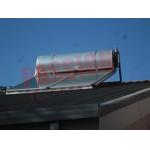 Pressurized Flat Plate Solar Water Heater Rooftop Intelligent Controller High Efficient