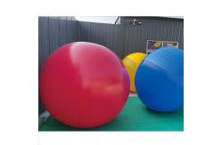 China Large Lighted Sphere Balls Inflatable LED Light Helium Balloon for Advertising Parade supplier