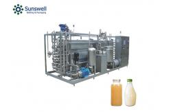 China SS304 Electric Milk Pasteurization Equipment Liquid Filter supplier