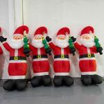 Giant Oxford Cloth Inflatable Santa Claus For Christmas for sale
