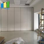 MDF Folding Partition Moveable Walls Panels Operable Soundproof Partitions For Office