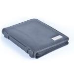 Portable Waterproof Binder Leather Business Padfolio Mobile Power Notebook for sale