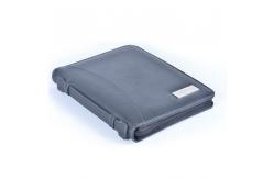 China Portable Waterproof Binder Leather Business Padfolio Mobile Power Notebook supplier