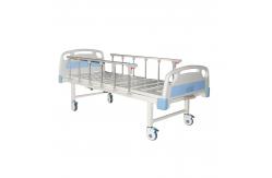 China Cheap ABS Manual Single-Crank Hospital Bed Nursing Care Bed Silent supplier
