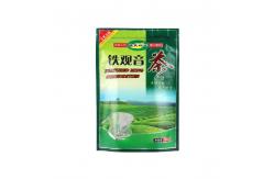 China Gravure Printing Mylar Laminated Poly Bag 3 Layers Resealable For Tea Packaging supplier