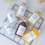 Aluminum Cap Juice Containers With Lids , Reusable Empty Drink Bottles