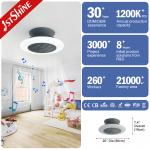 20 Inches LED Ceiling Fan With Speaker APP Smart Control Dimmable Light