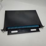 48 Cores LC/UPC Fiber Optic Terminal Box Optical Patch Panel for sale