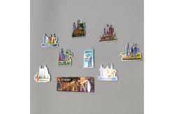 China Pendant Magnetic Refrigerator Stickers Soft Plastic Cute Puffy Stickers supplier