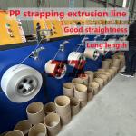 125-150kg/H PP Packing Strap Extruder Production Line with automatic winder and double embossing for sale