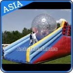 Inflatable Human Hamster Glass Roller Zorb Ball For Ramp Zorbing for sale